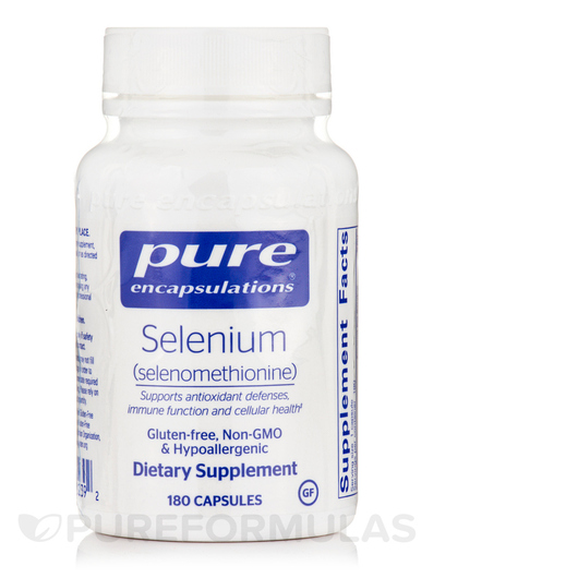 Основне фото товара Pure Encapsulations, Selenium selenomethionine, Селен, 180 капсул