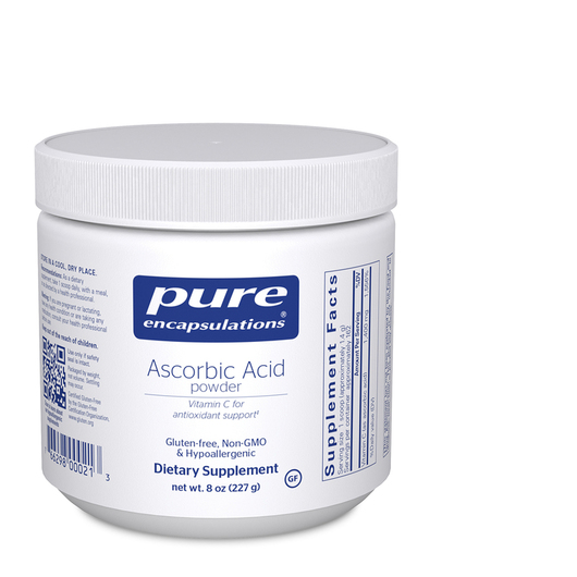Основне фото товара Ascorbic Acid Powder, Вітамін C Аскорбінова кислота, 227 г