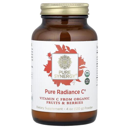 Основне фото товара Pure Synergy, Pure Radiance C Powder, Вітамін C, 120 г