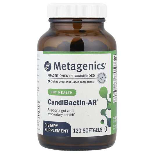 Основне фото товара Metagenics, CandiBactin-AR, Підтримка Кандиди, 120 капсул