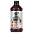 NOW, L-Carnitine Liquid, L-Карнитин 3000 мг, 473 мл