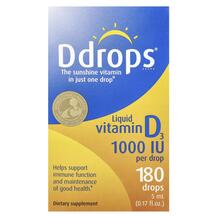 Рідкий Вітамін D3 Liquid Vitamin D3 1000 IU Ddrops