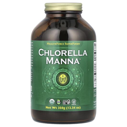 Основне фото товара HealthForce Superfoods, Chlorella Manna, Хлорелла Манна, 300 г