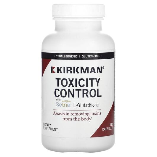 Основне фото товара Kirkman, Toxicity Control, Детокс та очищення, 120 капсул