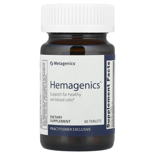 Основне фото товара Metagenics, Hemagenics, Магній, 60 таблеток