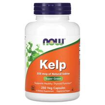 Ламінарія 325 мкг Kelp 325 mcg NOW 250 капсул