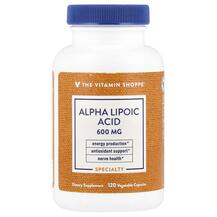 Альфа-ліпоєва Alpha Lipoic Acid 600 mg 120 капсул