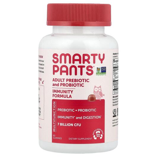 Основне фото товара Adult Prebiotic & Probiotic Strawberry Creme, Пробіотики, 60 
