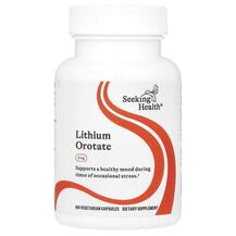 Lithium Orotate 5 mg Литий Seeking Health 100 капсул