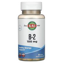 B-2 100 mg Витамин B2 Рибофлавин KAL 60 таблеток