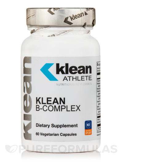 Основне фото товара Klean Athlete, Klean B-Complex, Жироспалювачі, 60 капсул