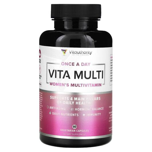 Основне фото товара Vita Multi Women's Multivitamin, Мультивітаміни, 90 капсул