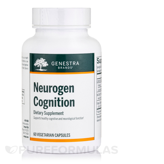 Основне фото товара Genestra, Neurogen Cognition, Підтримка мозку, 60 капсул