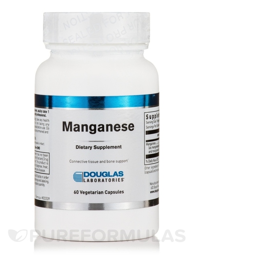 Основне фото товара Douglas Laboratories, Manganese, Марганець, 60 капсул