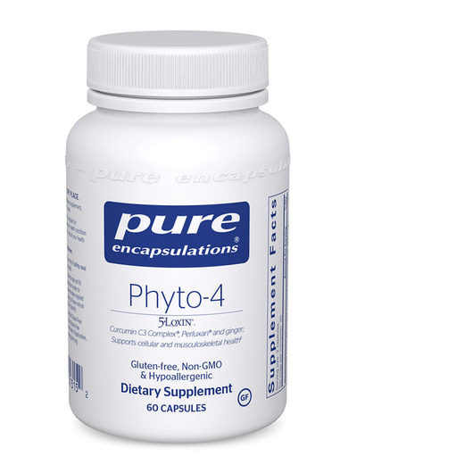 Основне фото товара Pure Encapsulations, Phyto-4, Підтримка імунітету, 60 капсул
