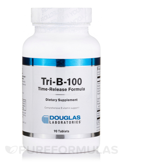 Основне фото товара Douglas Laboratories, Tri-B-100, B-комплекс, 90 таблеток