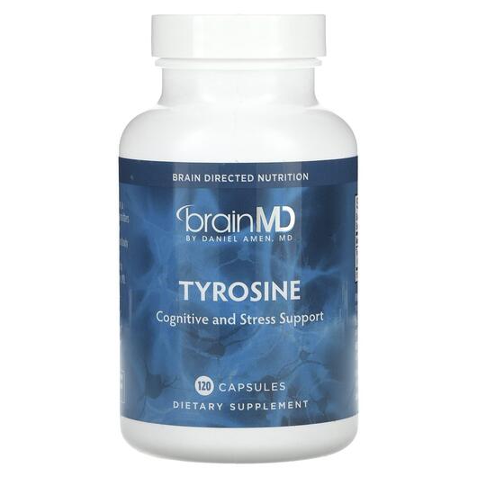 Основное фото товара BrainMD, Поддержка мозга, Tyrosine, 120 капсул