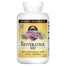 Ресвератрол Resveratrol 500 mg Source Naturals