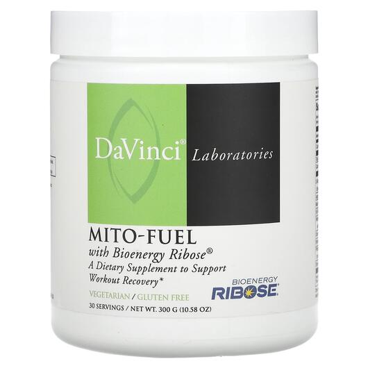 Основне фото товара Mito-Fuel With Bioenergy Ribose, D-рибоза, 300 г