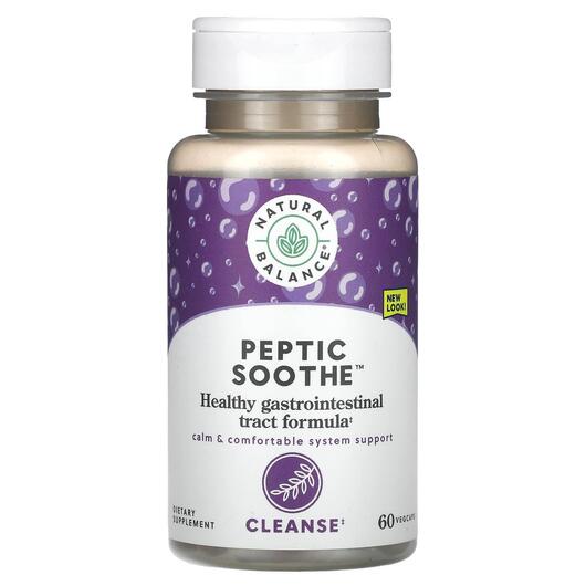 Основне фото товара Natural Balance, Peptic Soothe, Ферменти, 60 Vegcaps