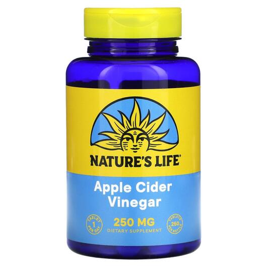 Основне фото товара Apple Cider Vinegar 250 mg, Яблучний оцет, 250 капсул