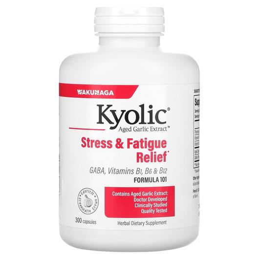 Основне фото товара Stress & Fatigue Relief Formula 101, Підтримка стресу, 300 ка