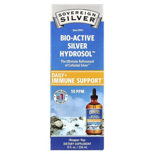 Основне фото товара Bio-Active Silver Hydrosol Dropper-Top Daily, Колоїдне срібло, 23