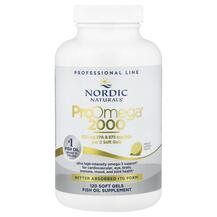 ProOmega 2000 Омега Лимон 1250 мг Nordic Naturals