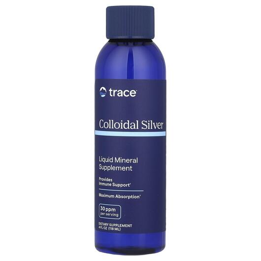 Основне фото товара Trace, Colloidal Silver, Срібло, 118 мл