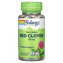 True Herbs Red Clover 375 mg Гвоздика Solaray