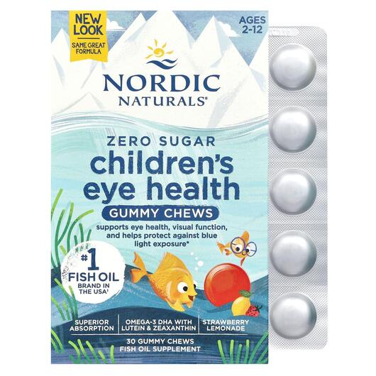 Основне фото товара Children's Eye Health, Підтримка здоров'я зору, 30 табл