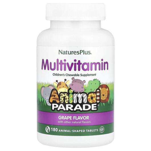 Основне фото товара Children's Chewable Multi-Vitamin, Вітаміни для дітей, 180 ц