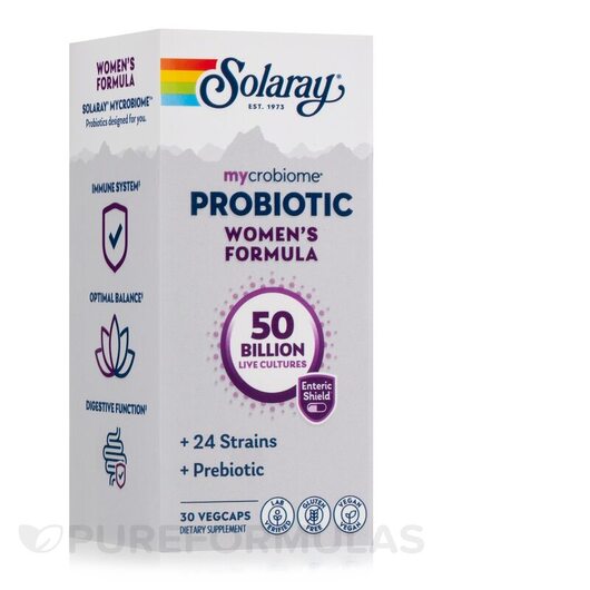 Основне фото товара mycrobiome probiotic Women's Formula, Пробіотики для жінок, 