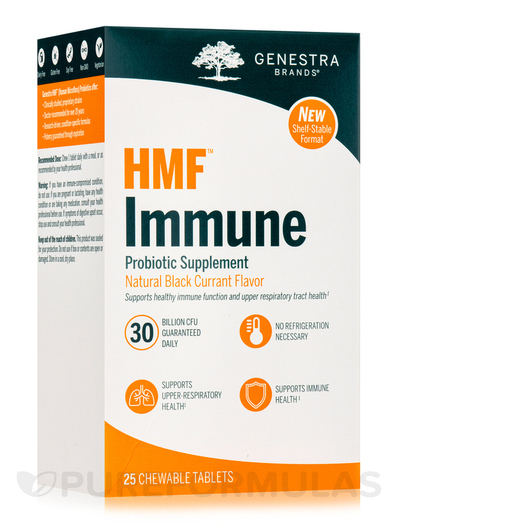 Основне фото товара HMF Immune Natural Black Currant, Підтримка імунітету, 25 таблето