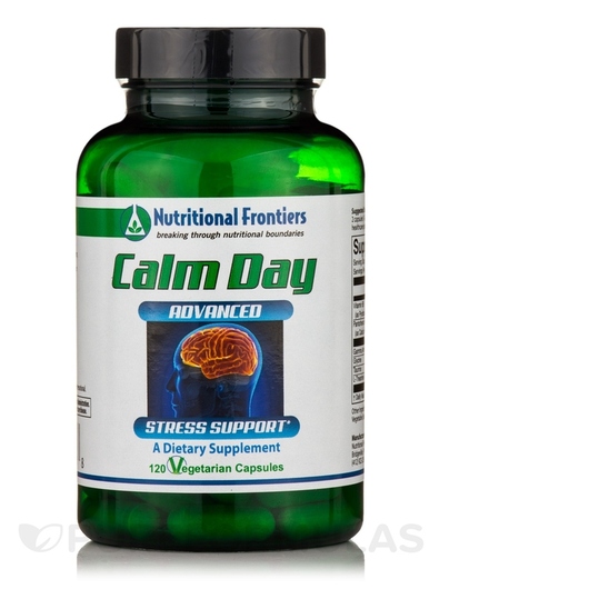 Основне фото товара Nutritional Frontiers, Calm Day, Підтримка стресу, 120 капсул
