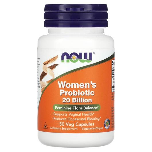 Основне фото товара Woman's Probiotic 20 Billion, Пробіотики для жінок, 50 капсу