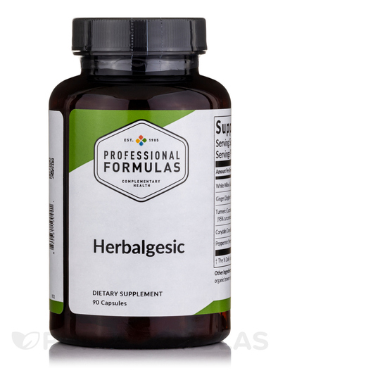 Основне фото товара Professional Formulas, Herbalgesic, Трави, 90 капсул