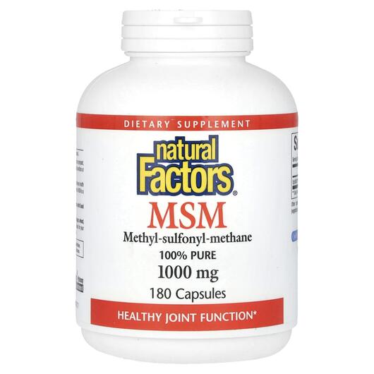 Основне фото товара MSM Methyl-Sulfonyl-Methane 1000, Метилсульфонілметан МСМ, 180 ка