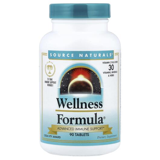 Основне фото товара Wellness Formula, Підтримка імунітету, 90 таблеток