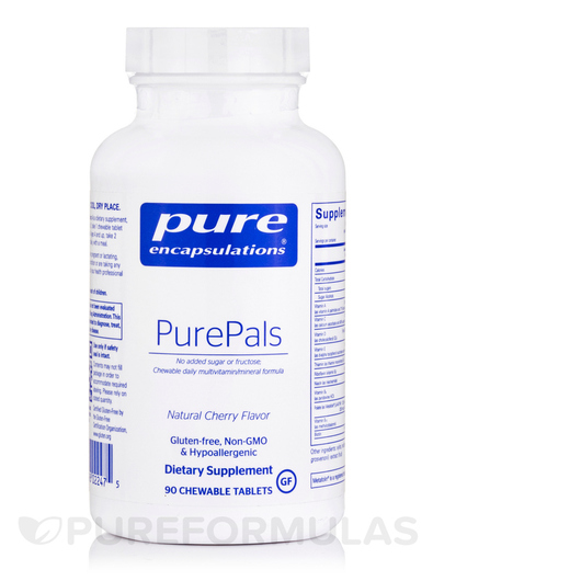 Основне фото товара PurePals w/o Iron Natural Cherry Flavor, Залізо, 90 таблеток
