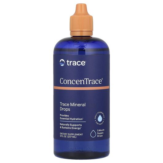 Основне фото товара ConcenTrace Trace Mineral Drops, Мінеральні добавки, 237 мл