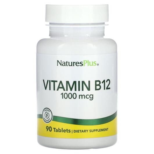 Основне фото товара Vitamin B12 1000 mcg, Вітамін B1 Тіамін, 90 таблеток