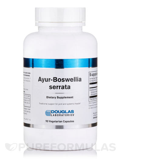 Основне фото товара Douglas Laboratories, Ayur-Boswellia Serrata, Босвелія, 90 капсул