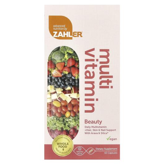 Основне фото товара Beauty Daily Multivitamin + Hair Skin &, Мультивітаміни, 60 к