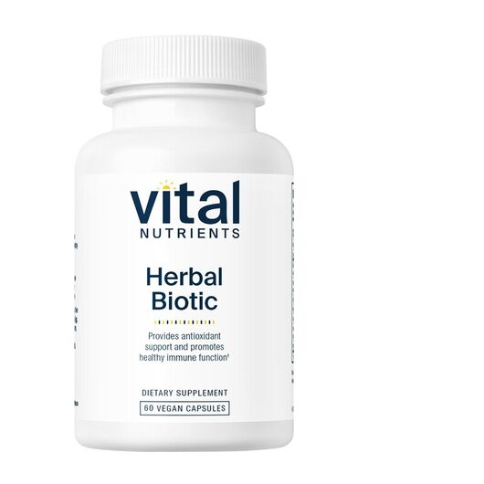 Основне фото товара Vital Nutrients, Herbal Biotic, Трави, 60 капсул