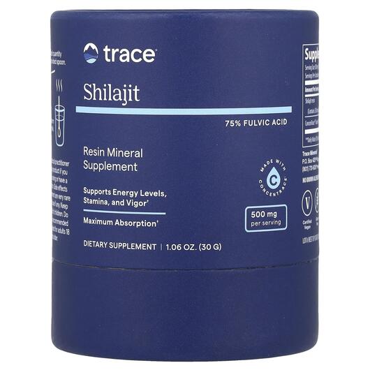 Основне фото товара Trace, Shilajit, Шилайт, 30 г