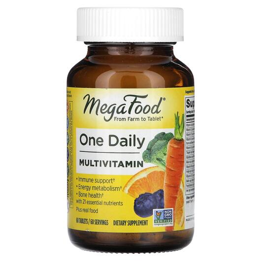 Основне фото товара MegaFood, One Daily, Мультивітаміни, 60 таблеток