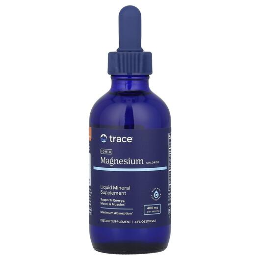 Основне фото товара Trace, Ionic Magnesium 400 mg, Магній, 118 мл