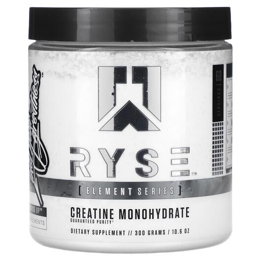 Основне фото товара Ryse Supps, Element Series Creatine Monohydrate, Креатин, 300 г