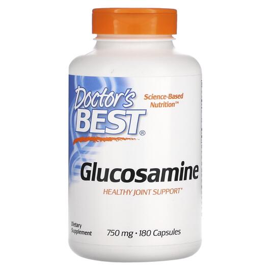 Основне фото товара Glucosamine Sulfate 750 mg, Глюкозамін 750 мг, 180 капсул